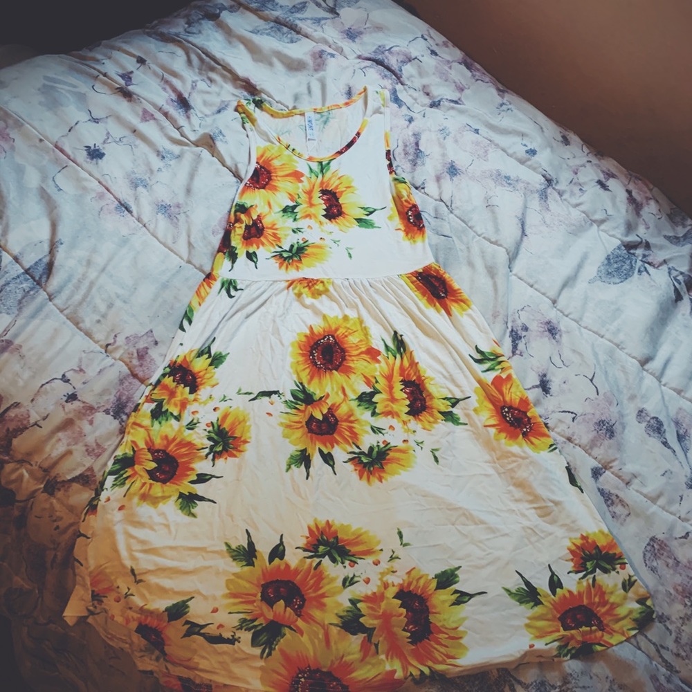 sunflower dress